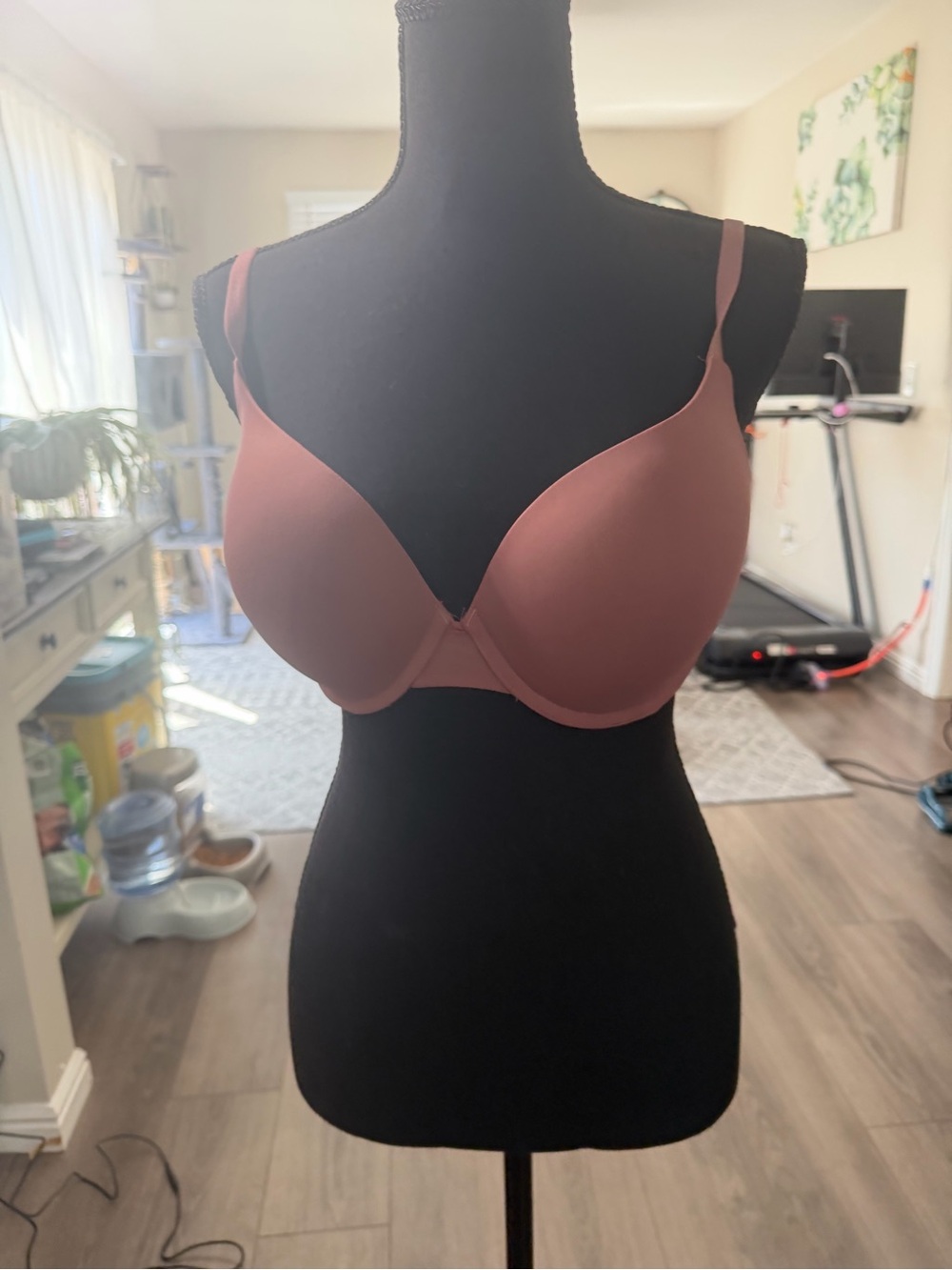 Victoria's Secret Smooth Molded Bra - Mauve Pink